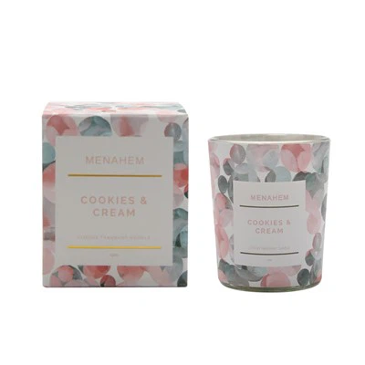 Barattoli per candele in vetro colorato