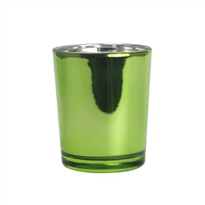 Barattoli di candela verdi