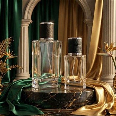 Piccola bottiglia di profumo vuota